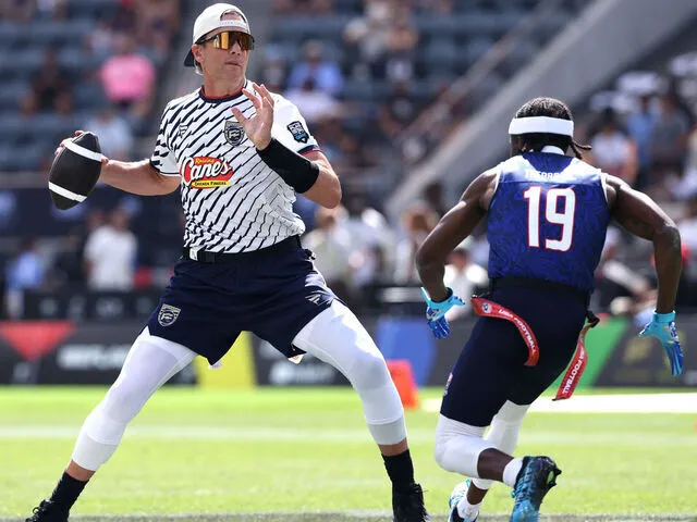Brady can still sling it but Team USA dominates Flag Football Classic