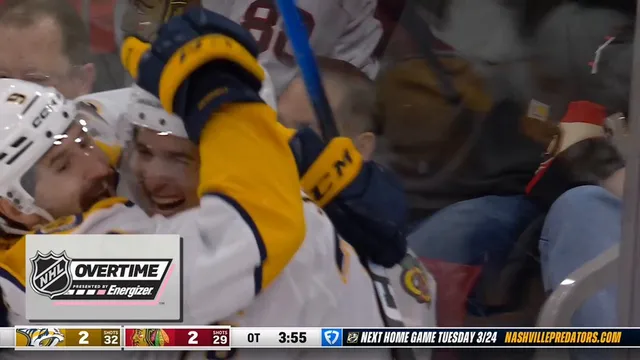 Predators win 4th straight with Forsberg's OT goal 🔥