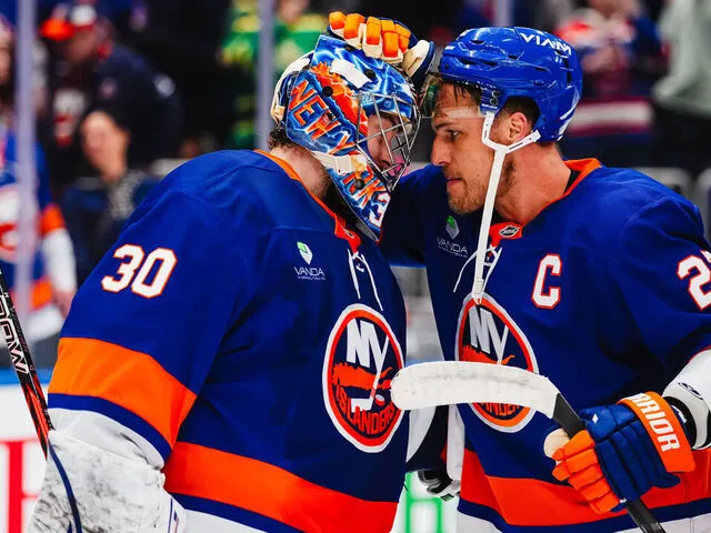 Sorokin has NHL-leading 7th shutout, Islanders edge Blue Jackets